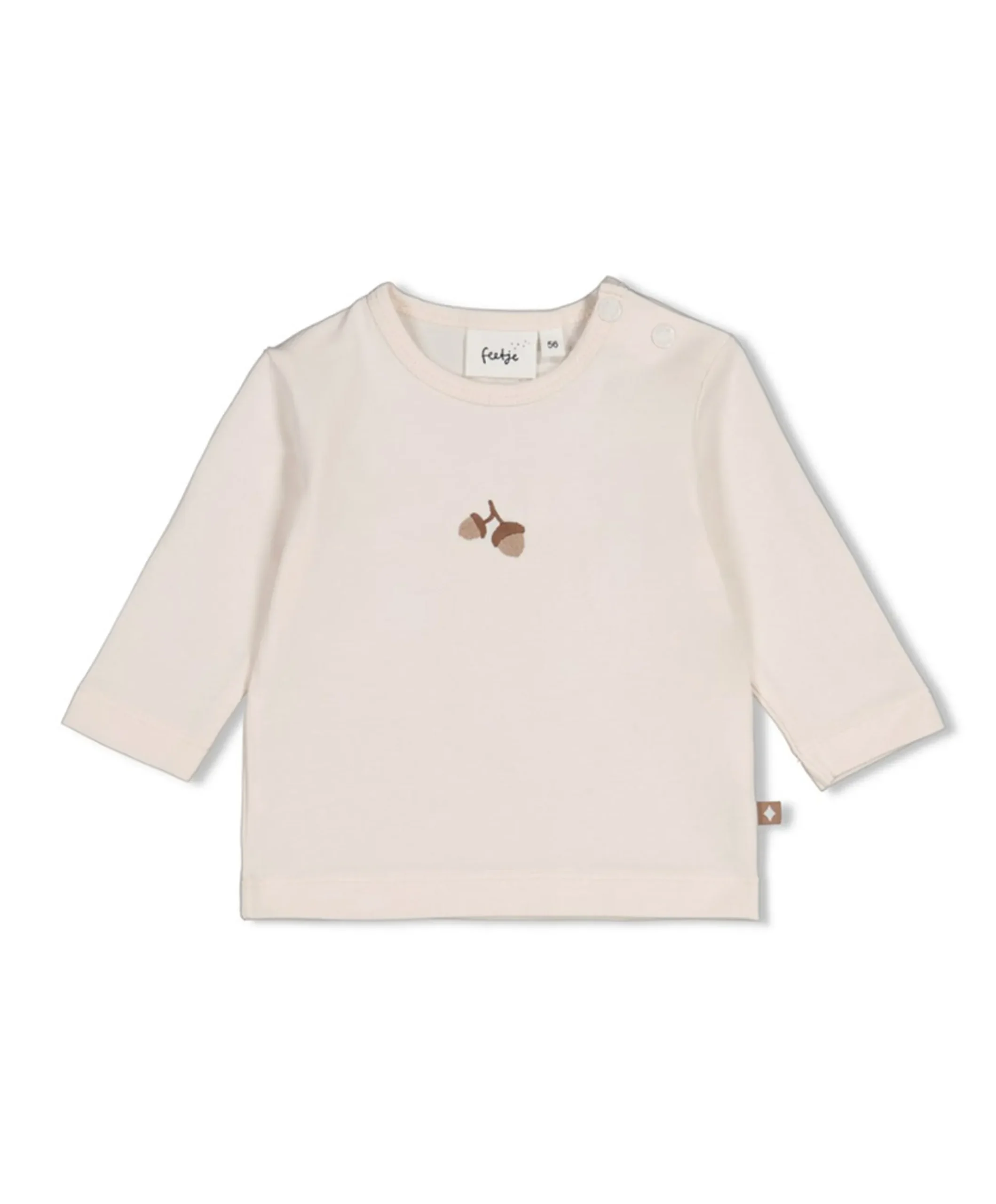 Meisjes longsleeve ecru