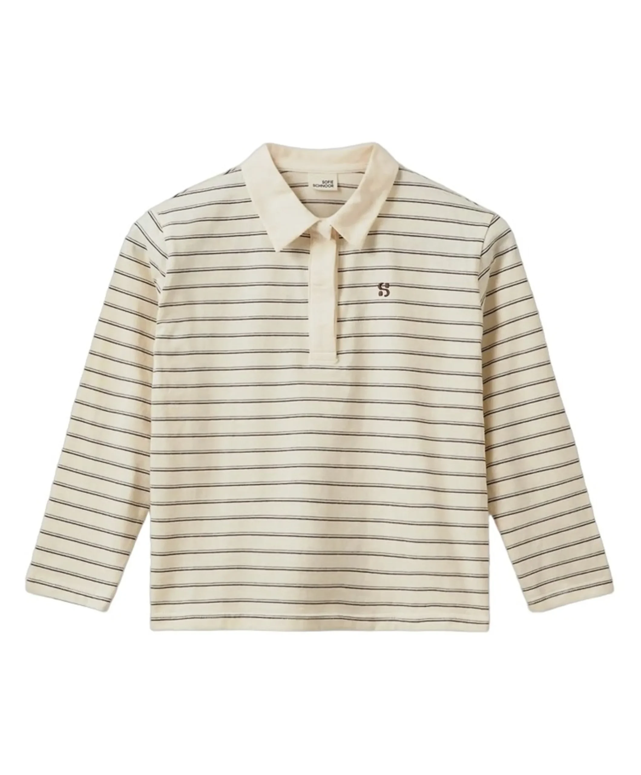 Meisjes longsleeve ecru