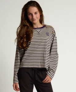 Meisjes longsleeve grijs