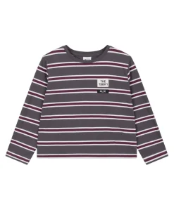 Meisjes longsleeve grijs