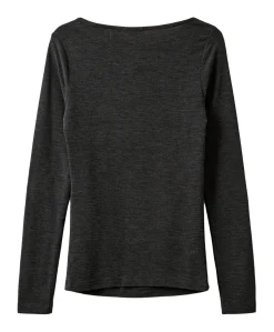Meisjes longsleeve grijs