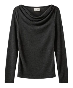 Meisjes longsleeve grijs