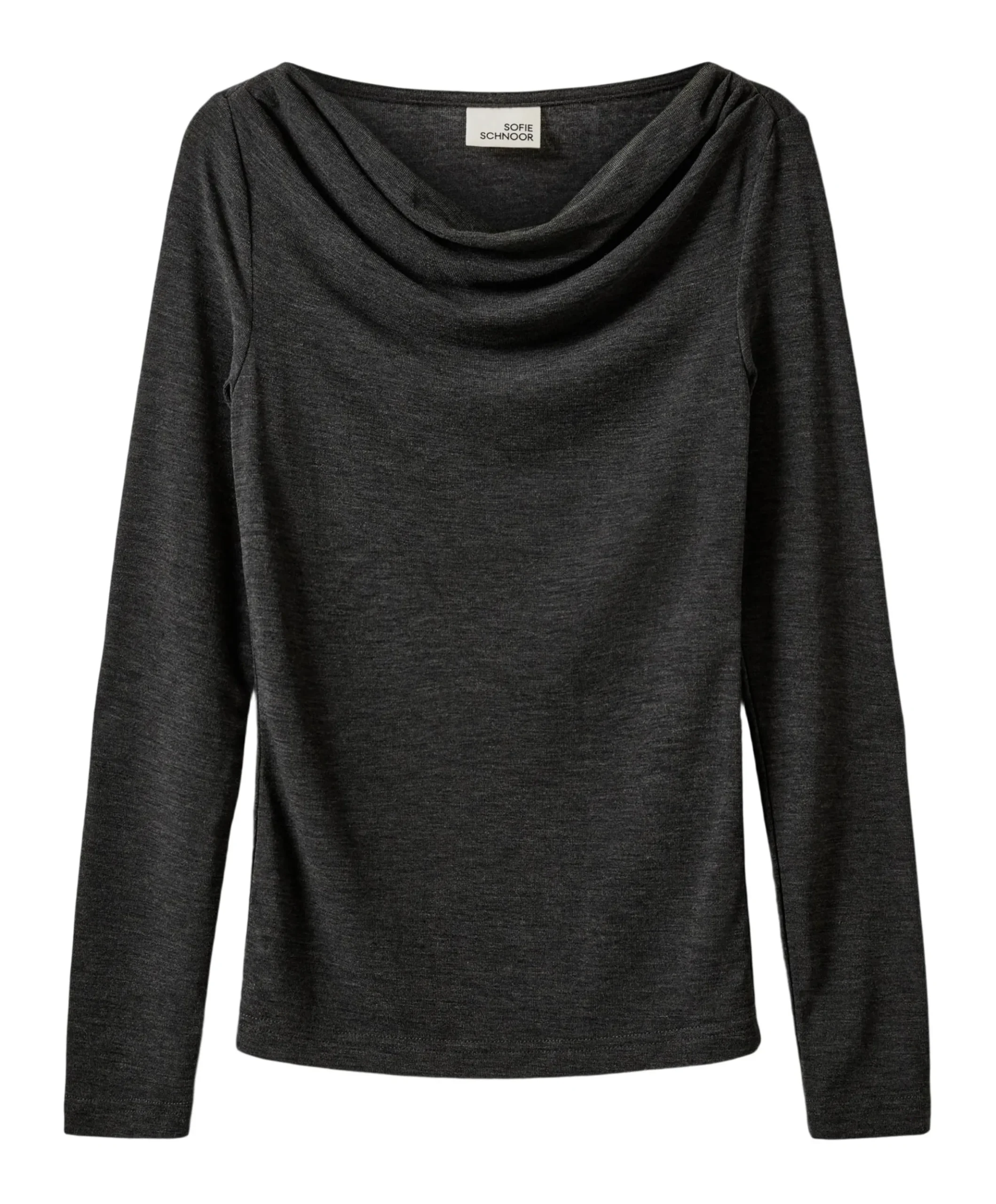 Meisjes longsleeve grijs