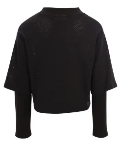 Meisjes longsleeve grijs