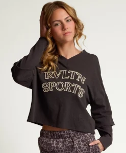 Meisjes longsleeve grijs