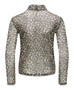 Meisjes longsleeve grijs