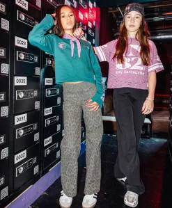 Meisjes longsleeve groen
