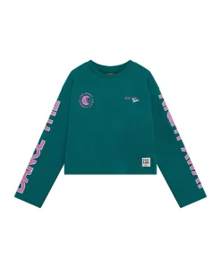 Meisjes longsleeve groen