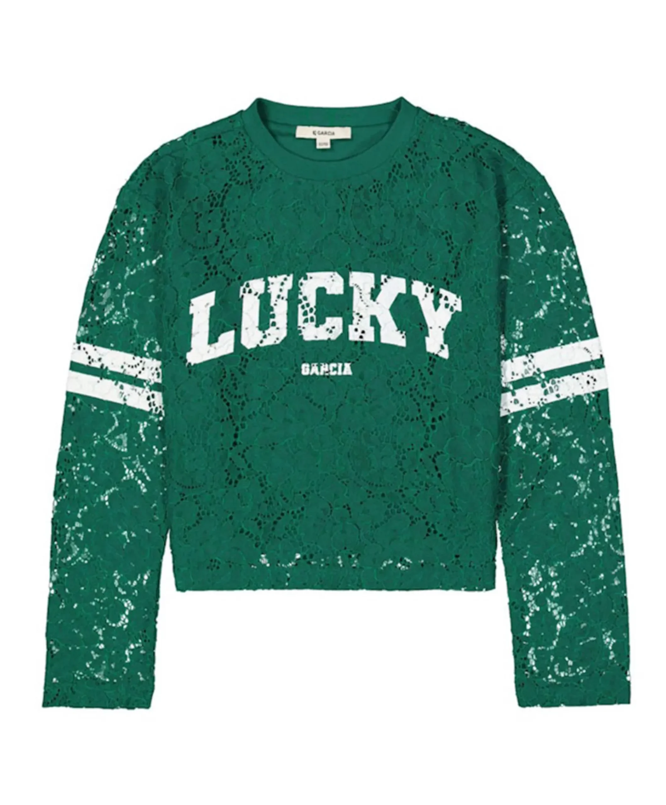 Meisjes longsleeve groen