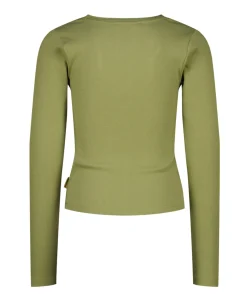 Meisjes longsleeve groen