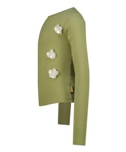 Meisjes longsleeve groen