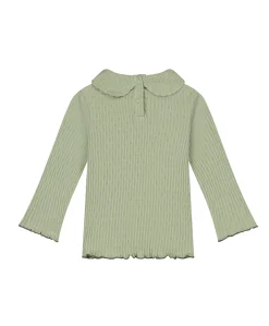 Meisjes longsleeve groen