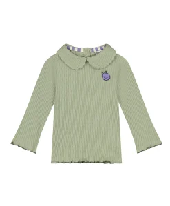 Meisjes longsleeve groen
