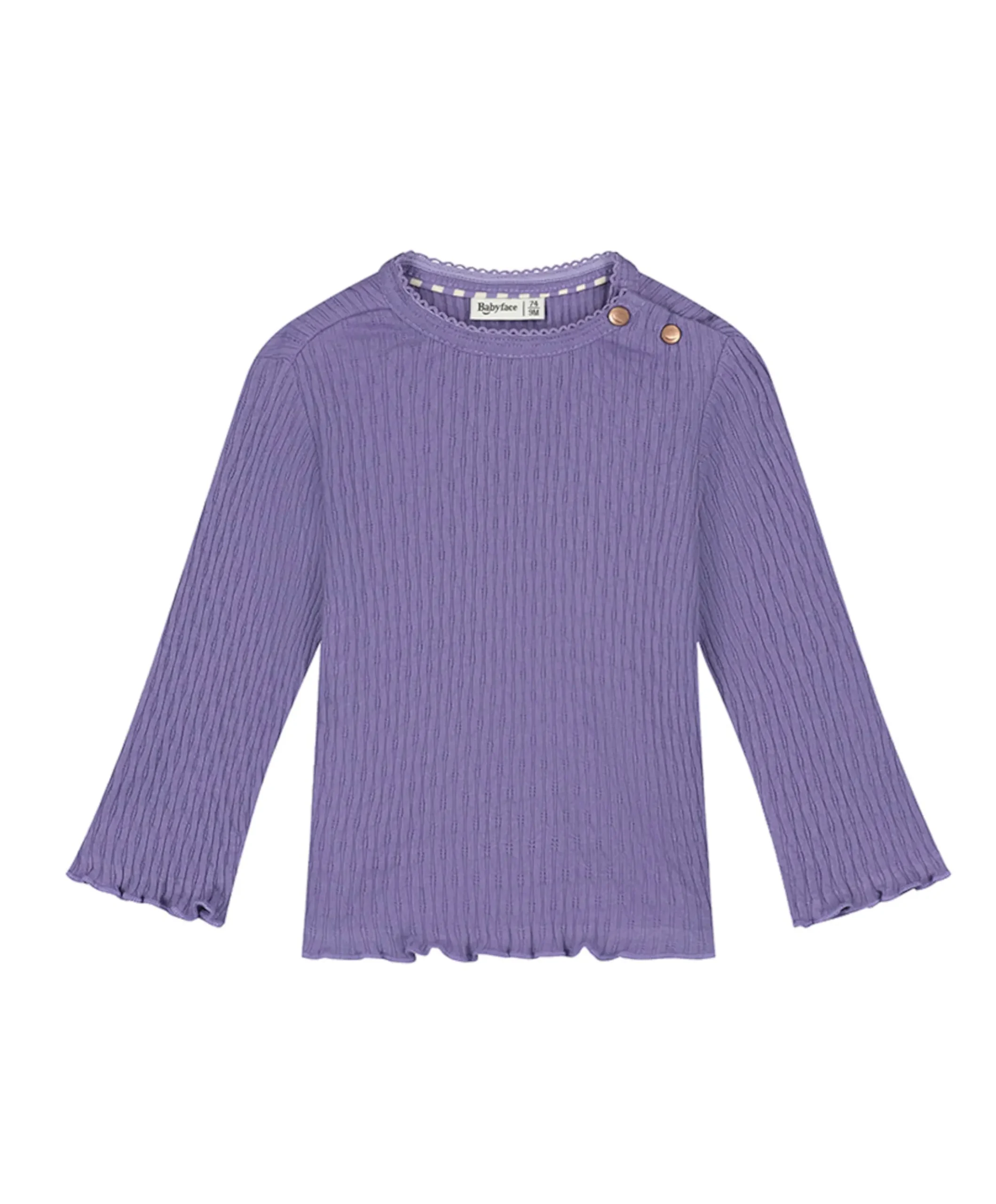 Meisjes longsleeve paars