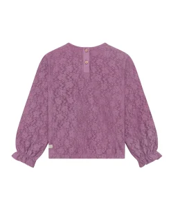 Meisjes longsleeve paars