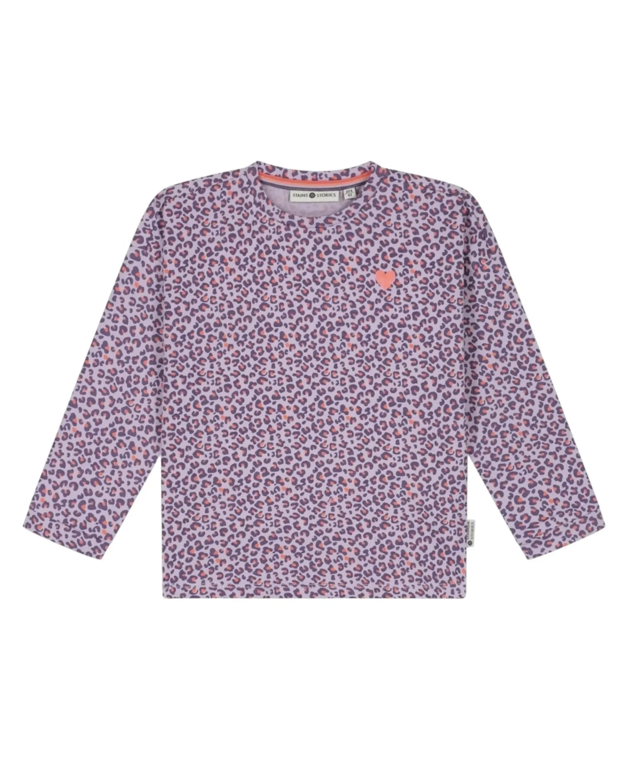 Meisjes longsleeve paars