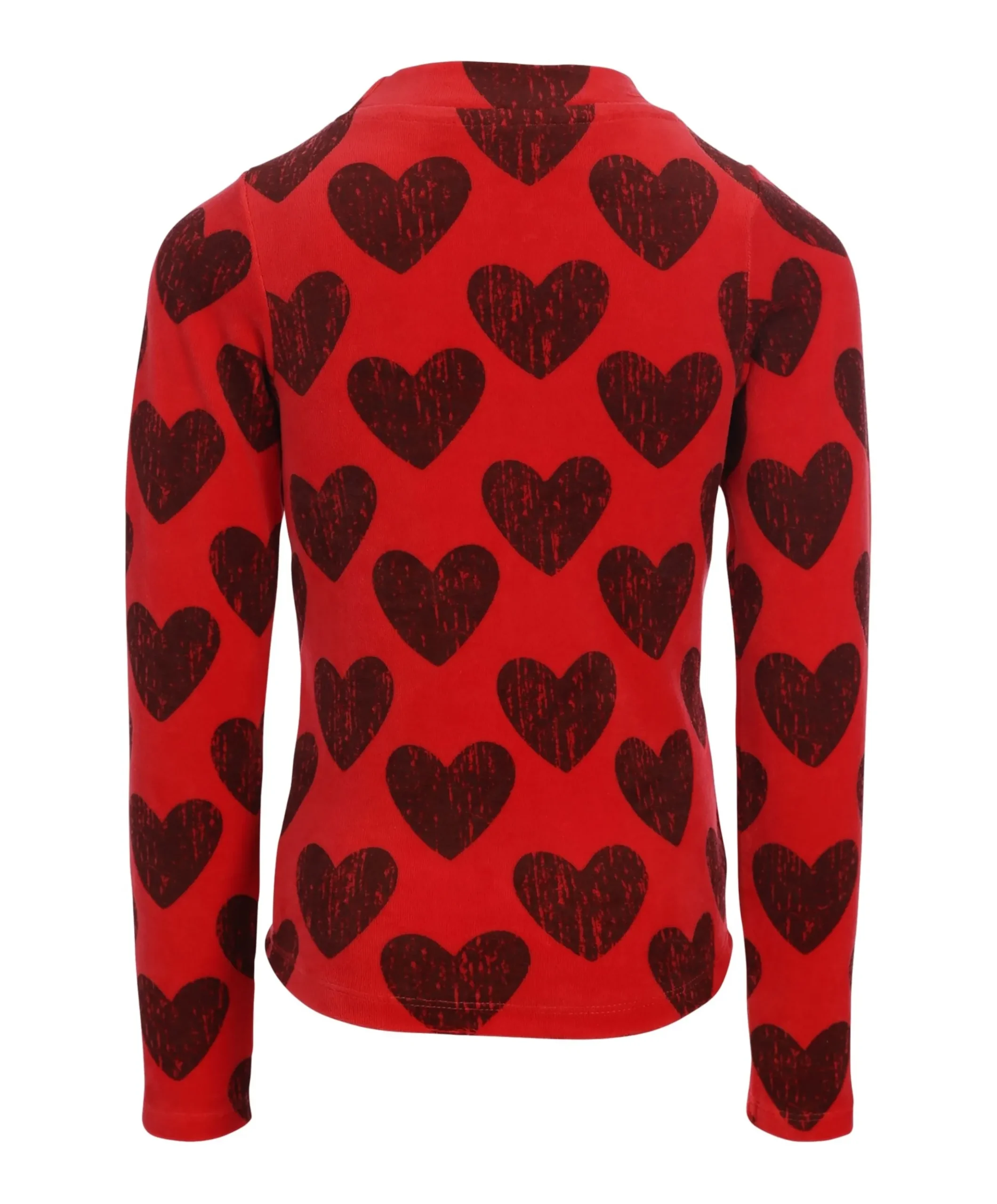 Meisjes longsleeve rood
