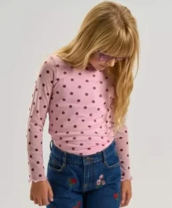 Meisjes longsleeve roze
