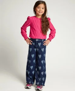 Meisjes longsleeve roze