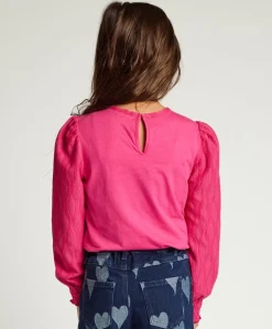 Meisjes longsleeve roze