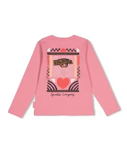 Meisjes longsleeve roze