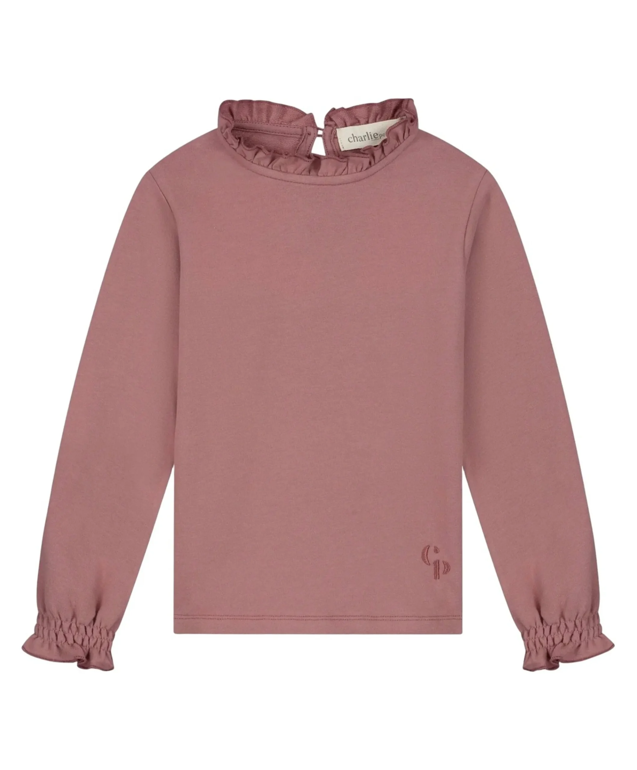 Meisjes longsleeve roze