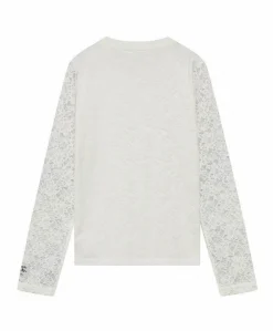 Meisjes longsleeve wit