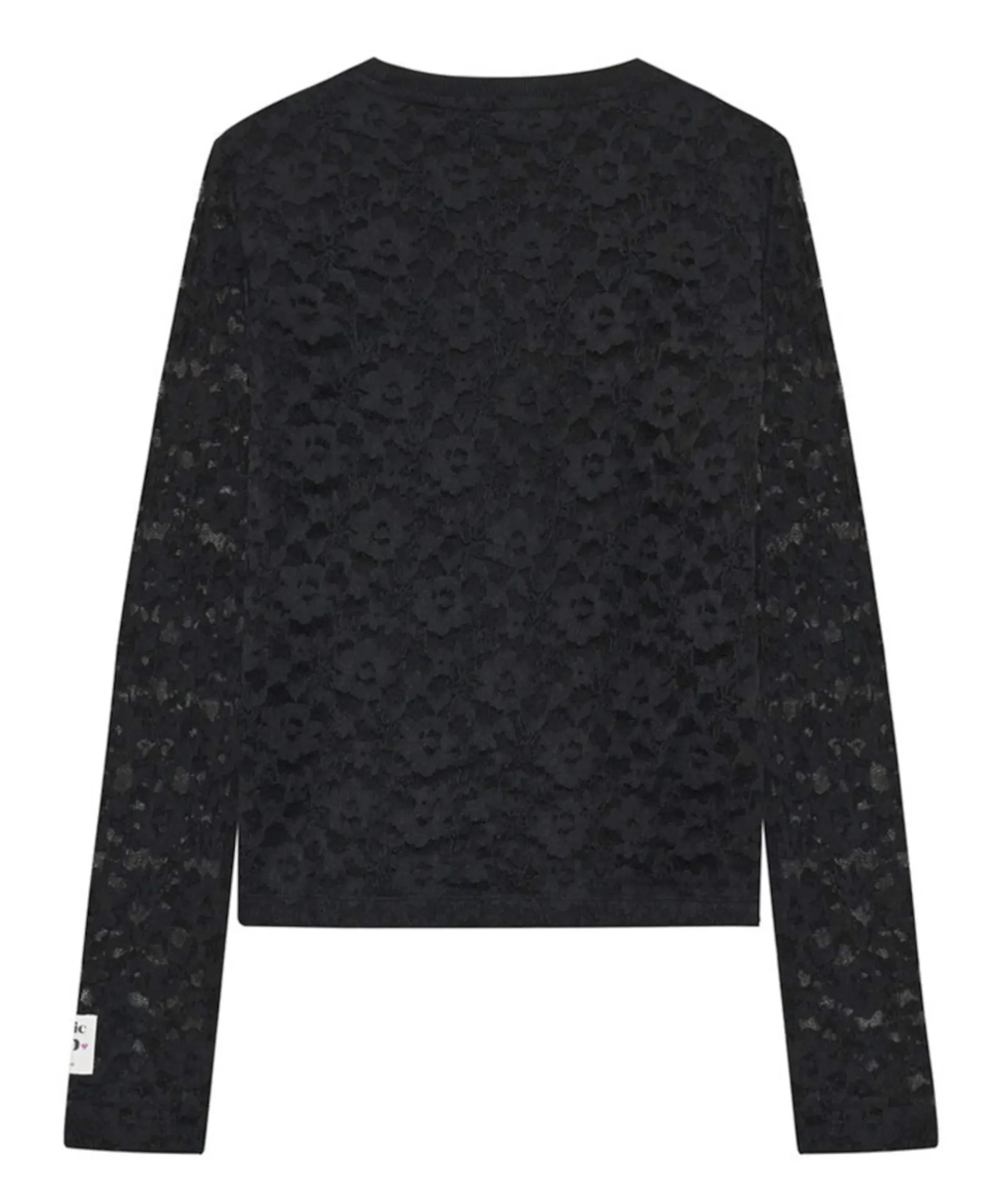 Meisjes longsleeve zwart