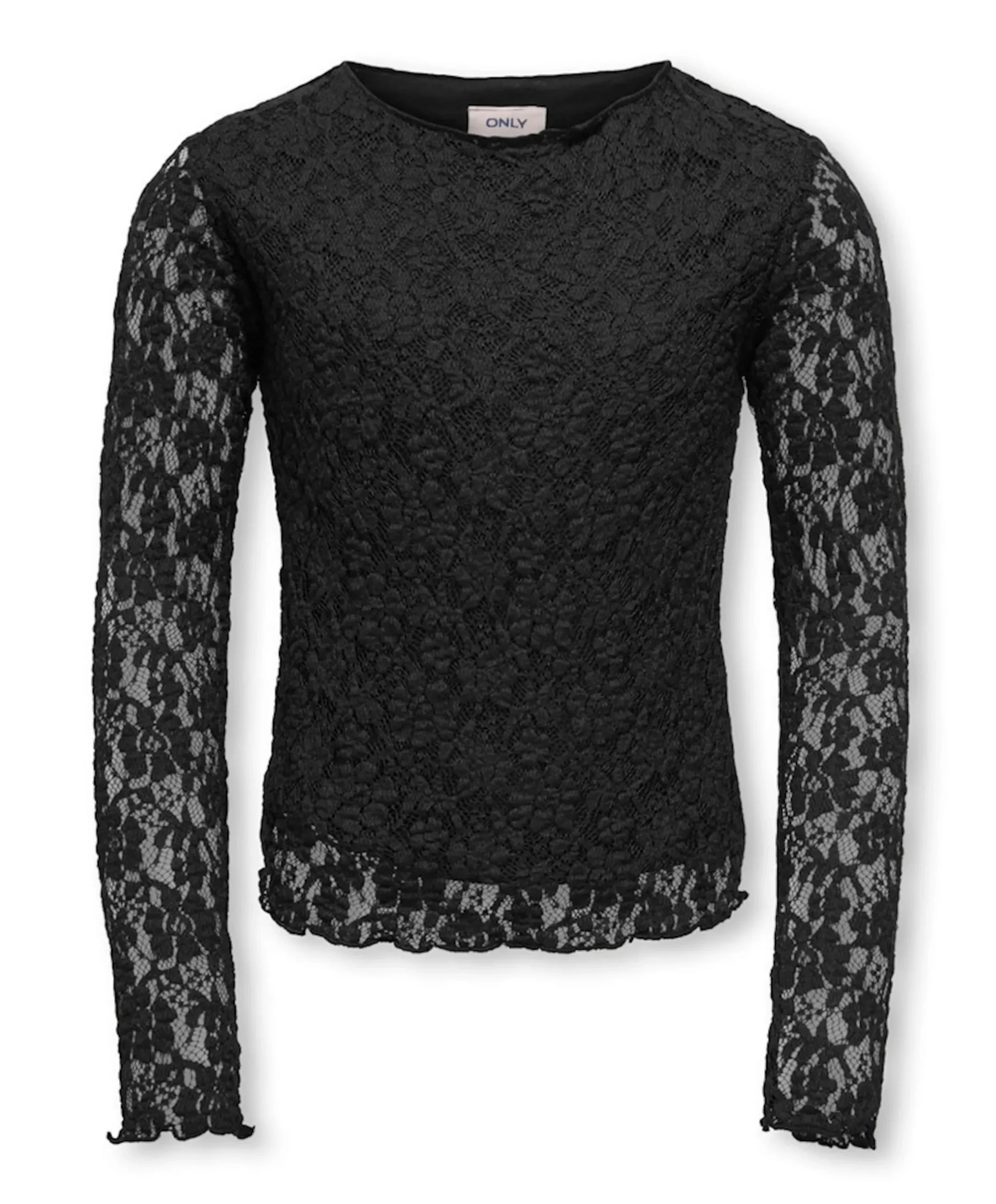 Meisjes longsleeve zwart
