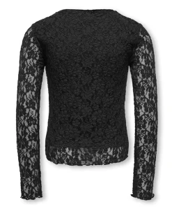Meisjes longsleeve zwart