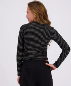 Meisjes longsleeve zwart