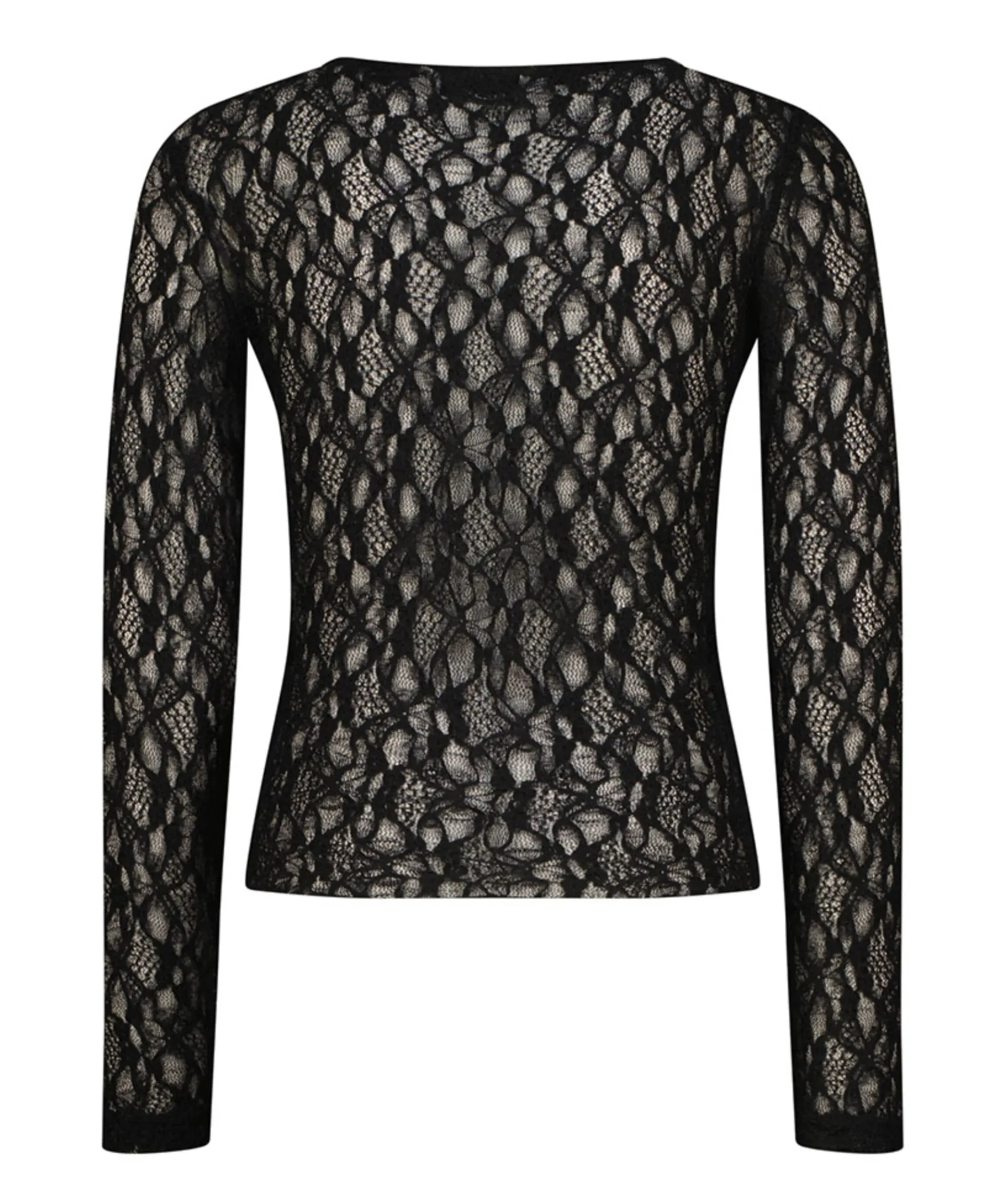 Meisjes longsleeve zwart