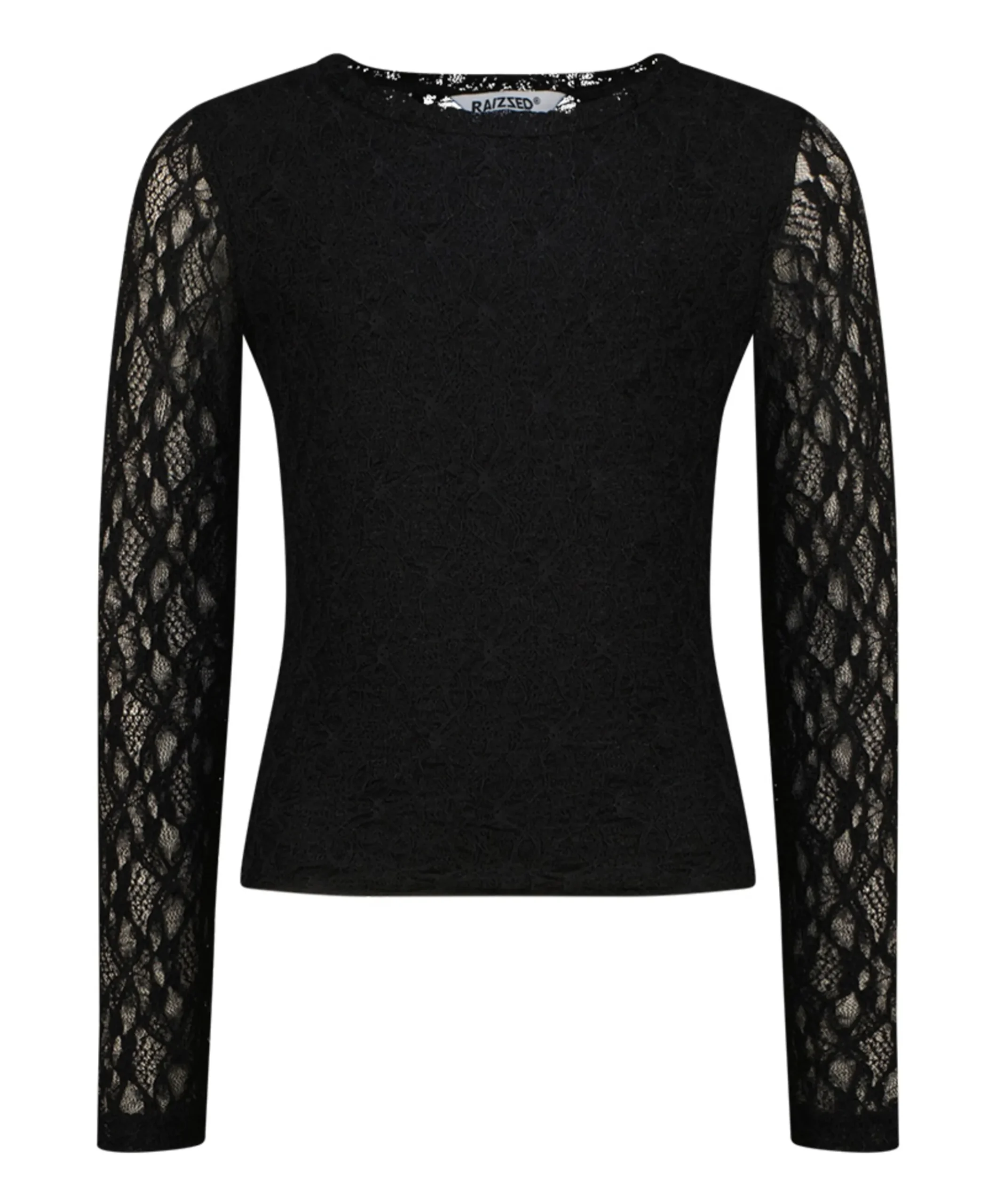 Meisjes longsleeve zwart
