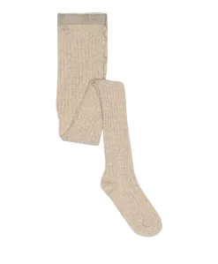 Meisjes maillot beige