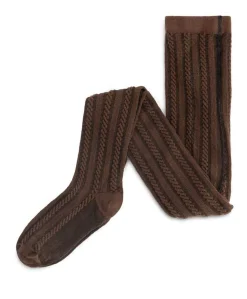 Meisjes maillot bruin
