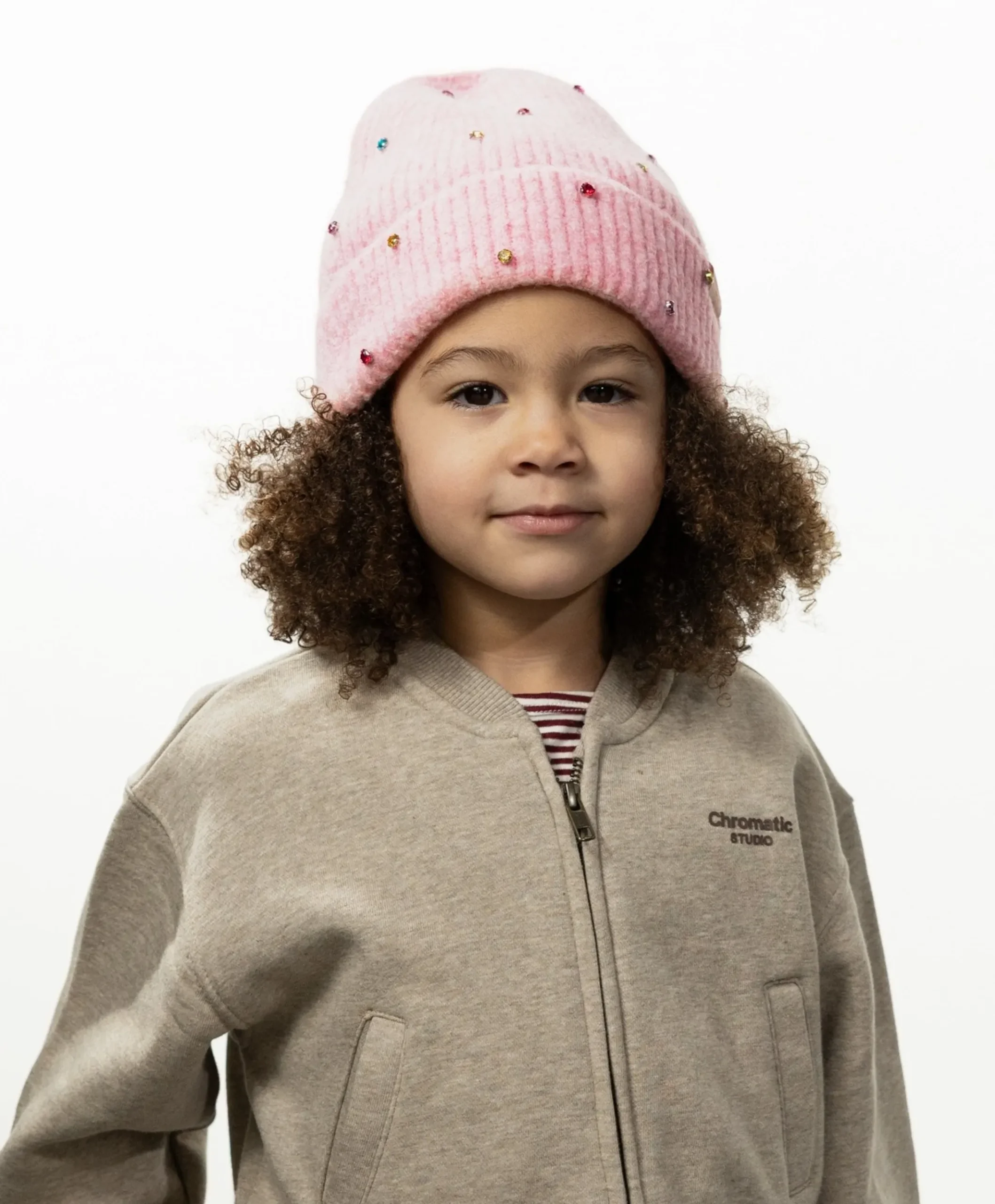 Meisjes muts roze