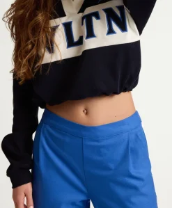 meisjes pantalon blauw
