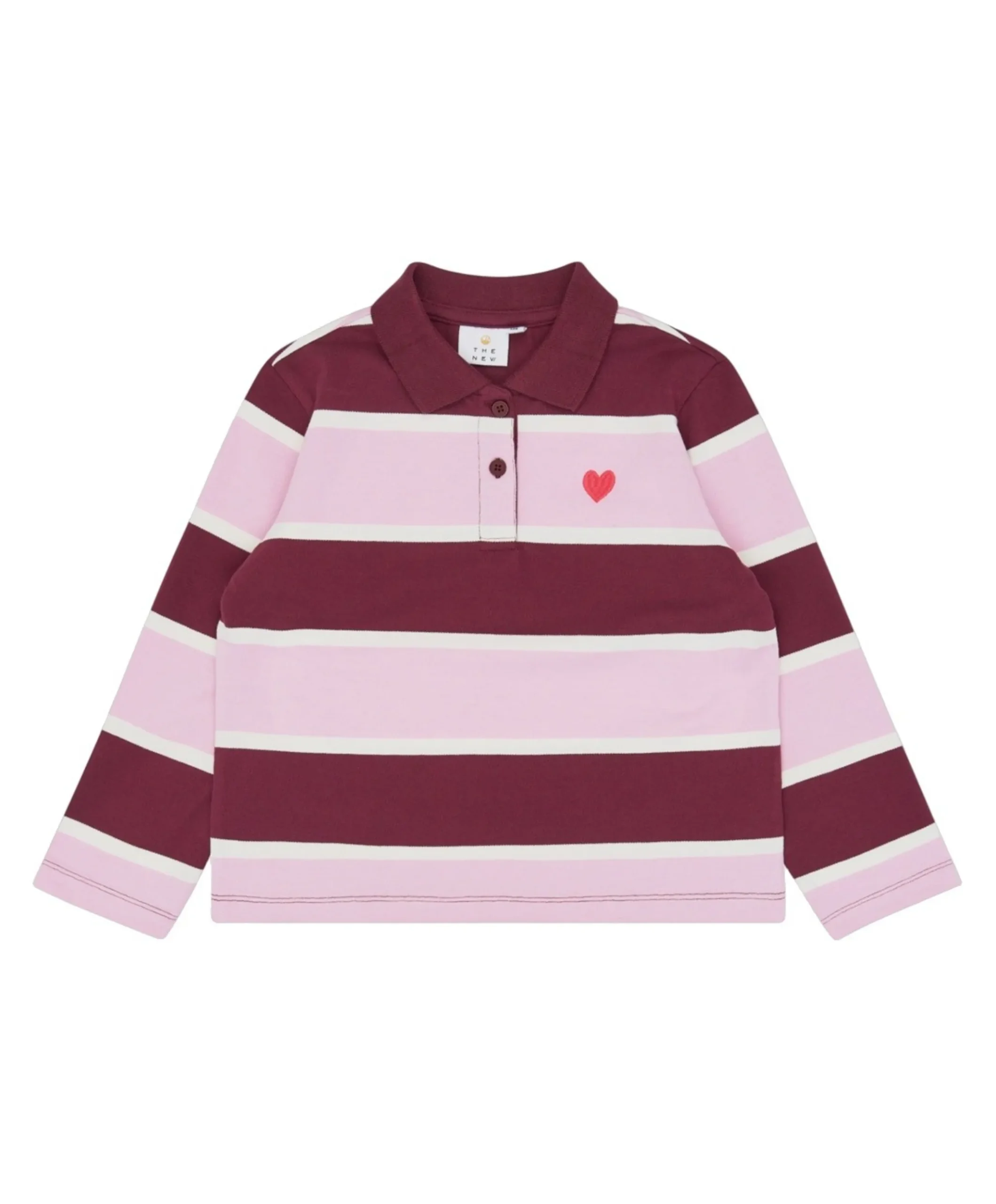 Meisjes polo bordeaux