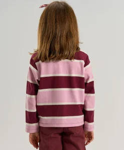 Meisjes polo bordeaux