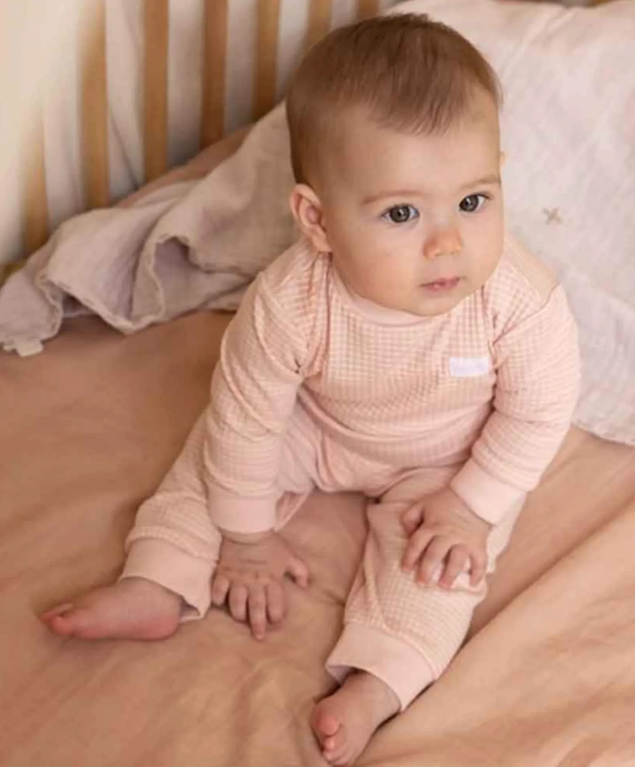Meisjes pyjamaset roze