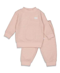Meisjes pyjamaset roze
