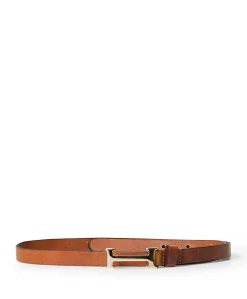 Meisjes riem beige