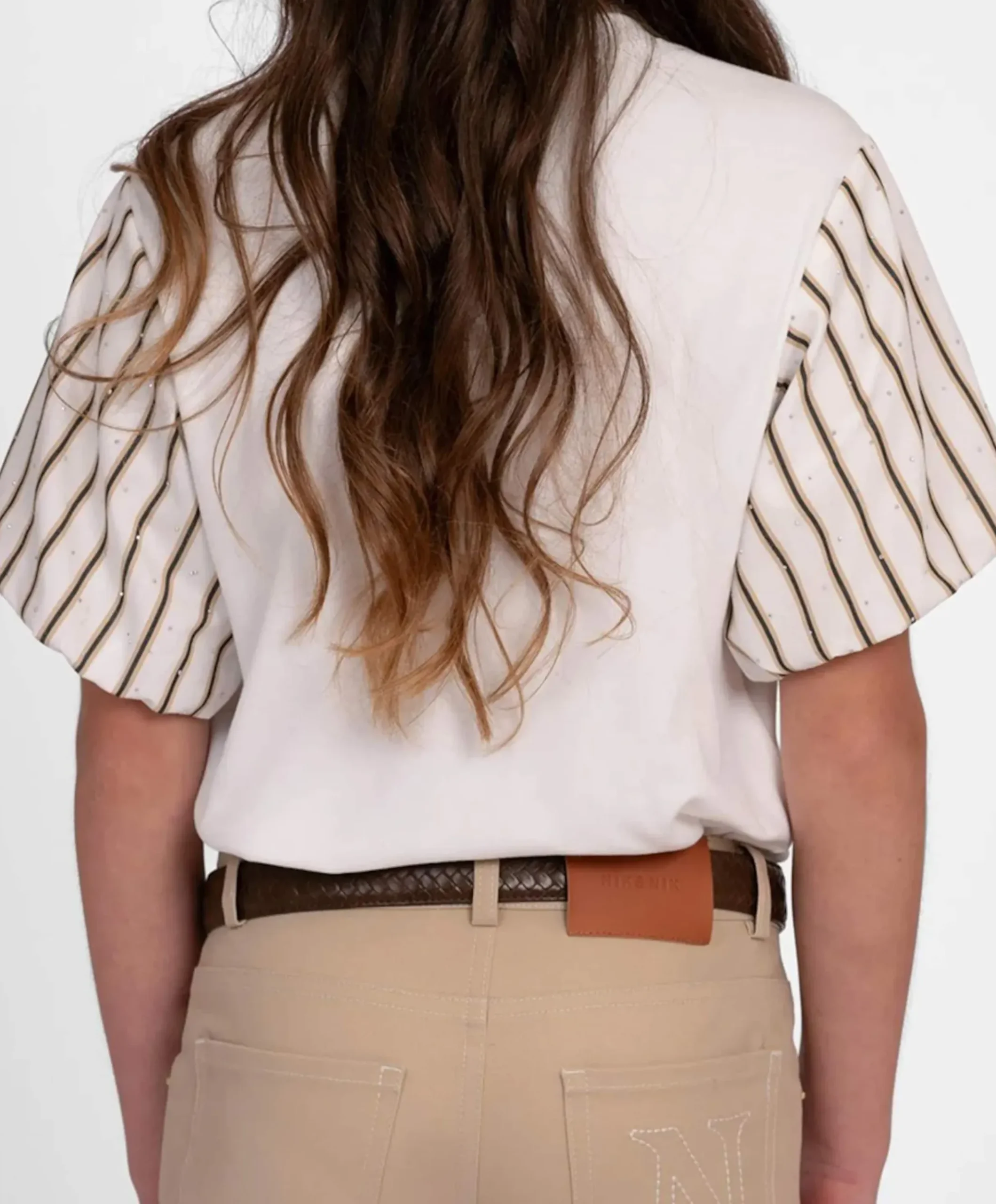 Meisjes riem bruin