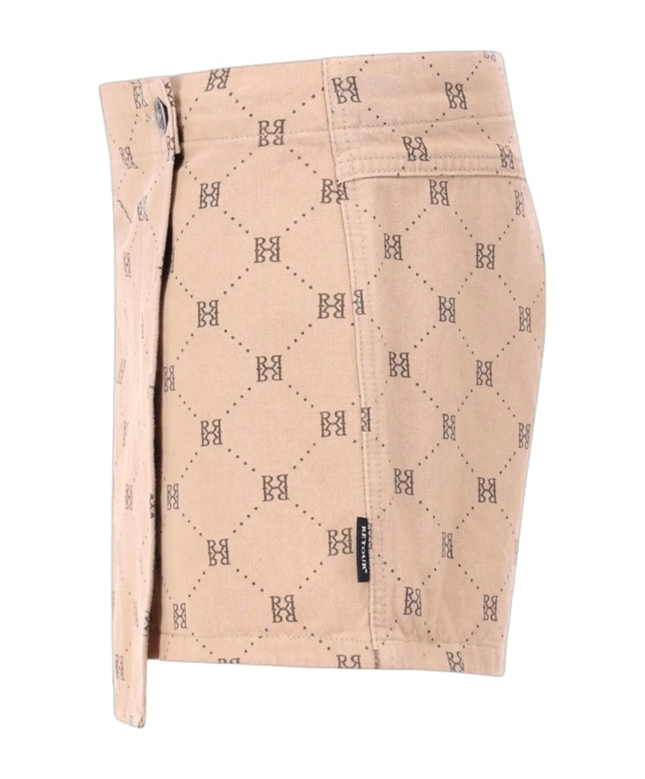 Meisjes rok beige