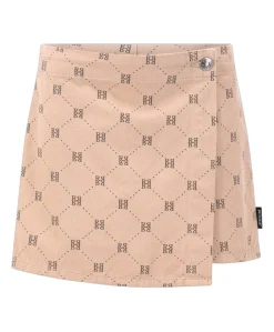Meisjes rok beige