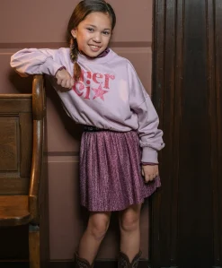 Meisjes rok bordeaux