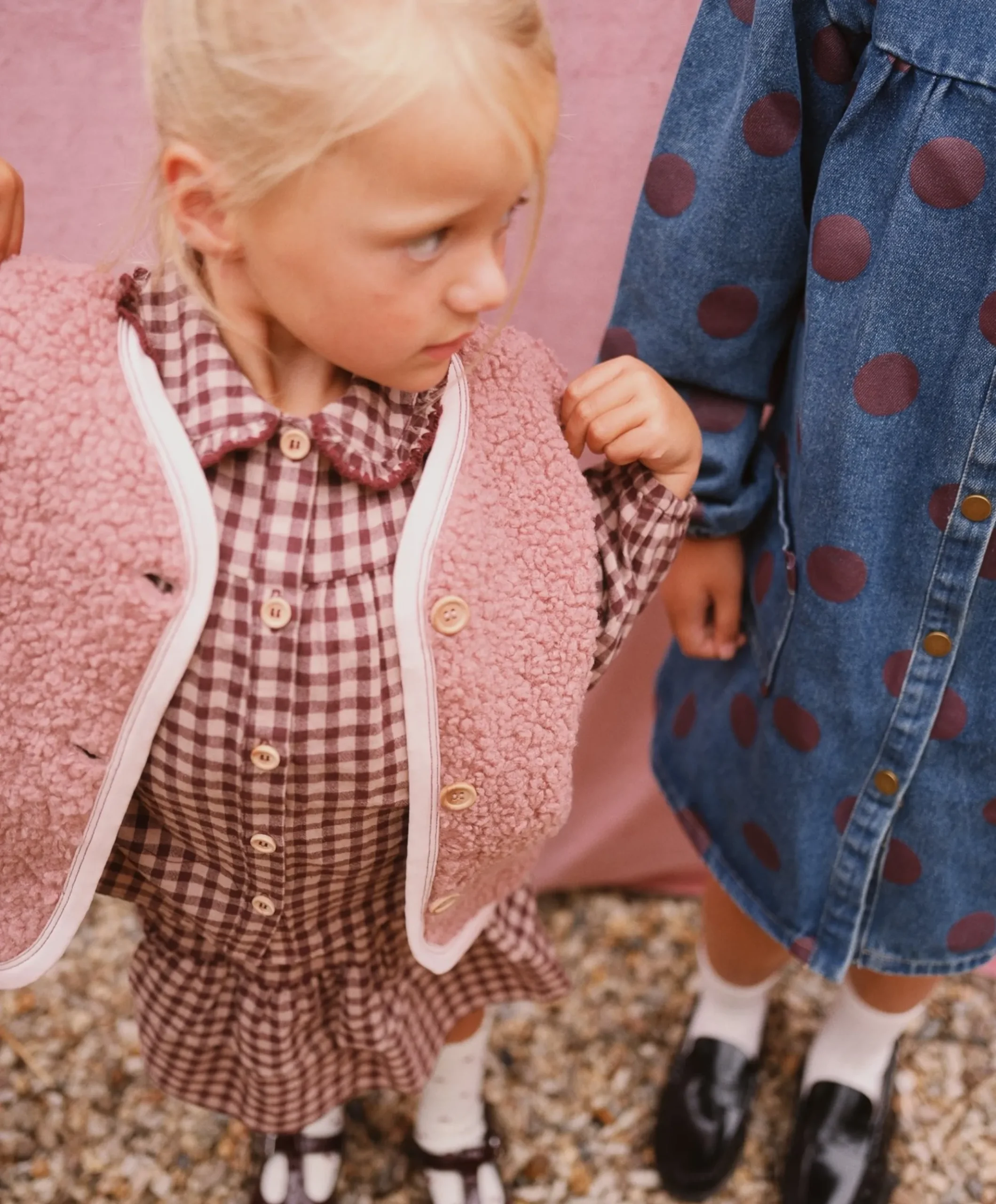 Meisjes rok bordeaux