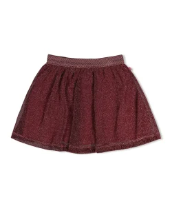 Meisjes rok bordeaux