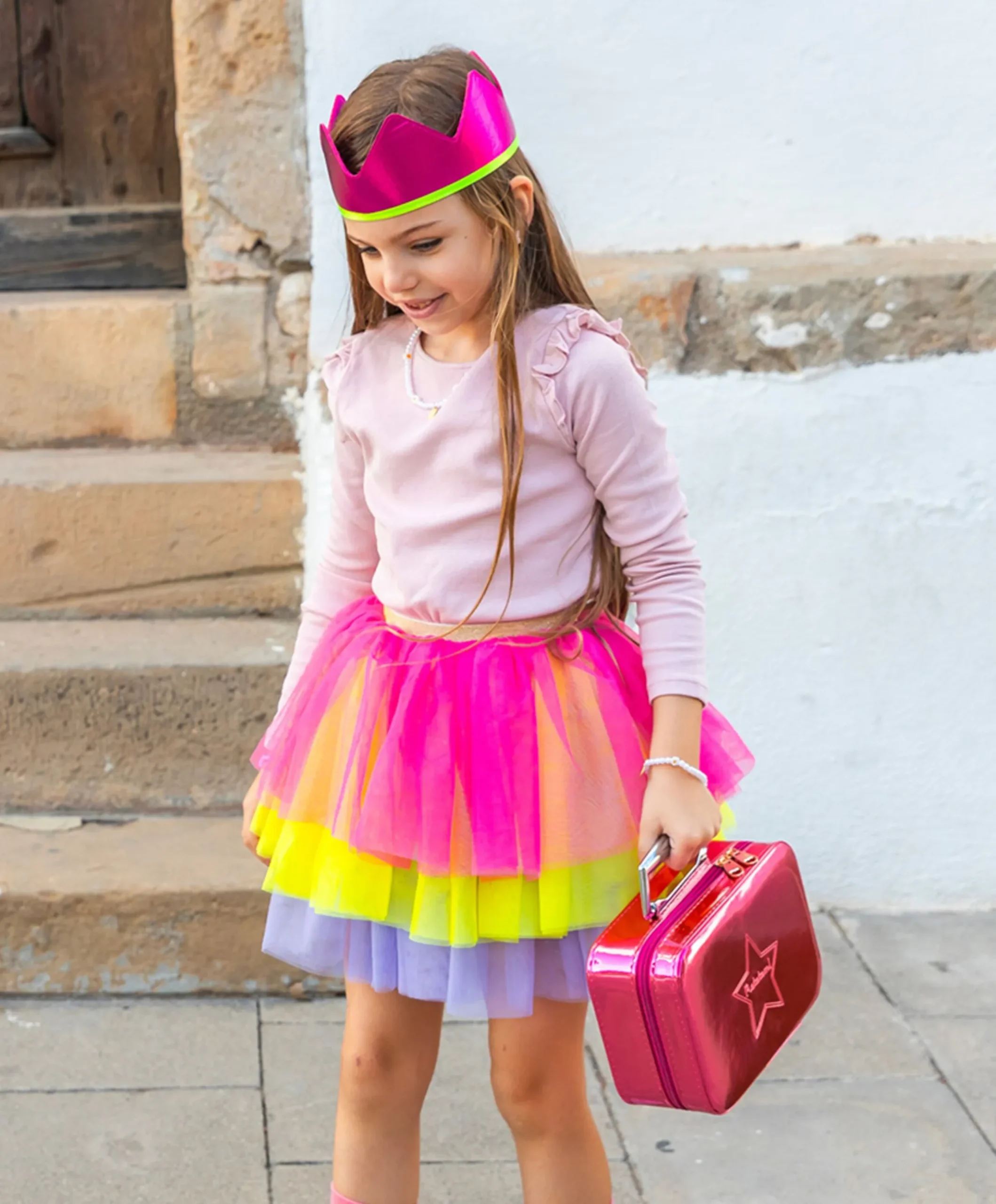 Meisjes rok onesize multicolor