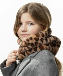 Meisjes sjaal bruin